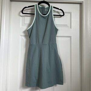Zella Athletic Dress with Shorts & Pockets // Seafoam